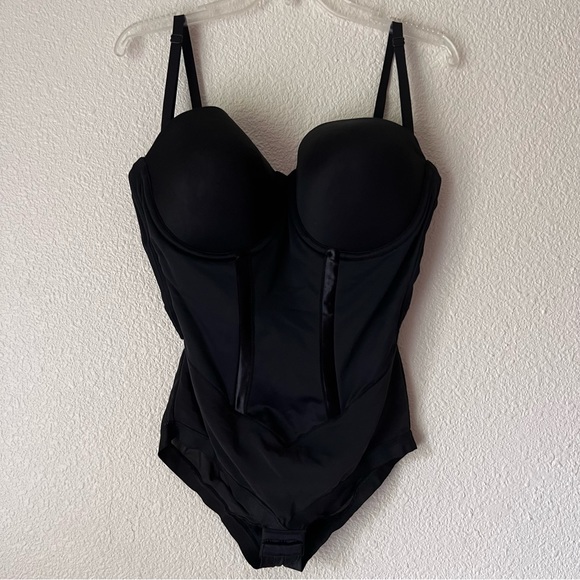 Ultra-Firm black Convertible Body Shaper With Built-In Underwire Bra Sz 40D - Picture 10 of 10